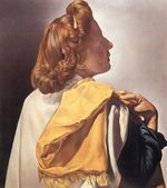 Гала созерцает гиперкубическое тело 1954 Гала созерцает гиперкубическое тело 1954